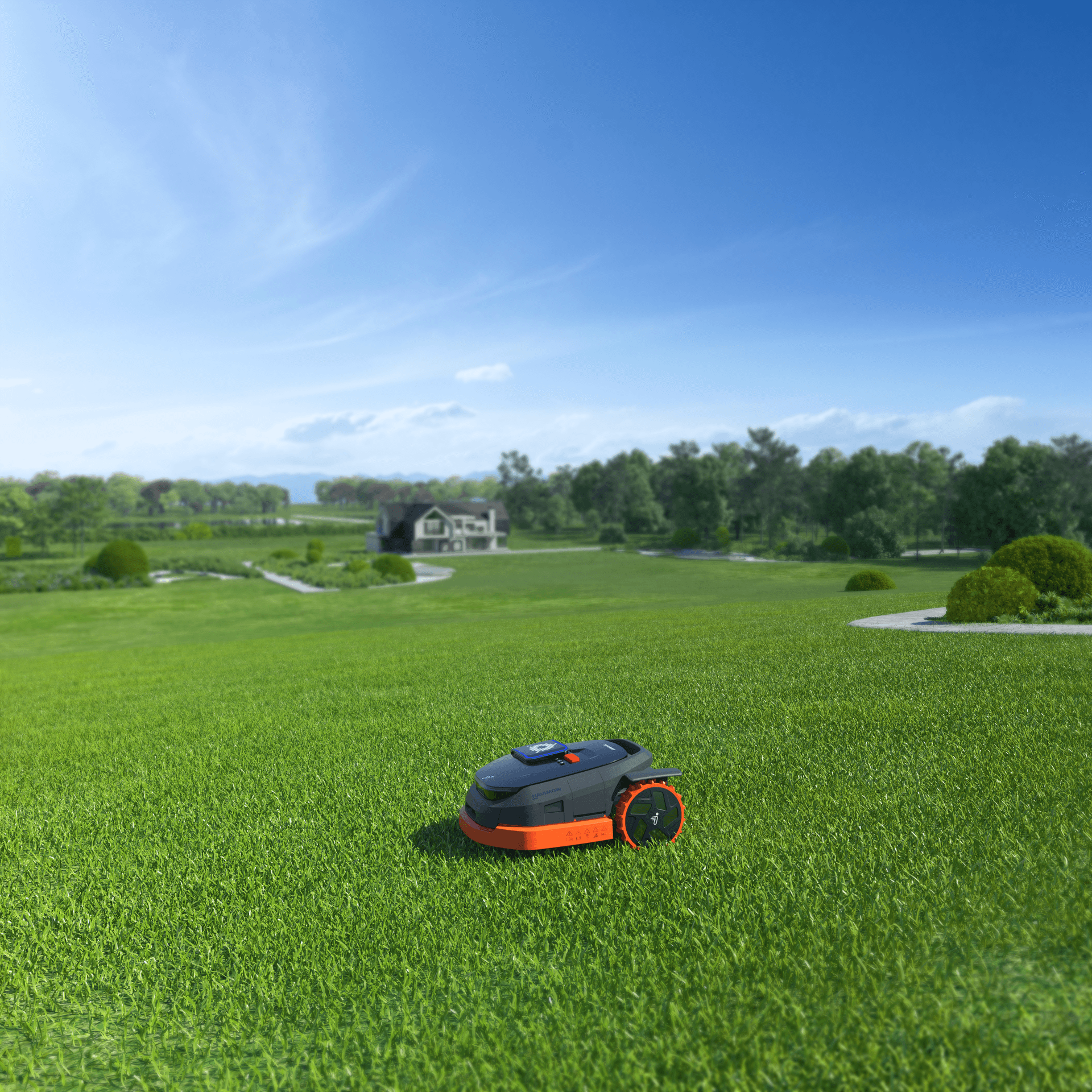 Efficiently Tackle Large Lawns with Precision Efficiently Tackle Large Lawns with Precision